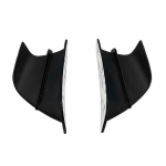 Mootorratta osad Winglet Aerod&uuml;naamiline tiivakomplekt Spoiler Sobib Ducati 899 959 1198 1198S 1299 Panigale V4 V4S V4R V2 Supersport matt must v&auml;rv