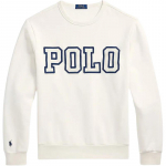 Polo Ralph Lauren T&auml;helogo &Uuml;mmarguse kaelusega Pikkade varrukatega dressipluus Meeste dressipluus 710972665-001 XS