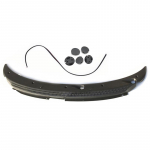 Front Windshield Lower Decorative Trim Wiper Cover Plate Bumper Grille For CHERY QQ QQ3 2008 2009 2011 2012 s11-5300581 1 SET