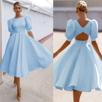 Elegantsed kleidid Naistele R&otilde;ivad Suvine seksikas seljata kleit, pidulik pulmapidu Moodne naiste kleit Femme Vestido XL