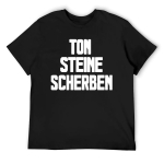 Ton Steine Scherben Saksamaa Rockib&auml;nd T-s&auml;rk esteetilised riided higi meeste vintage t-s&auml;rgid XXXL white