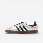 adidas Samba OG Silver Metallic Black Gum (Women's) 36 2/3 must