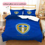 Leeds Unitedi mustriga voodipesu Kodu kaunistamine S&uuml;nnip&auml;evakingitus (1 * tekikott + 2 * padjap&uuml;&uuml;r, ilma t&auml;idiseta) 155x200cm