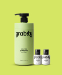 Grabity juukseid t&otilde;stev eriti tugev 475ml + Tugev &scaron;ampoon 30ml 2 tk Juuste v&auml;ljalangemise &scaron;ampoon NONE