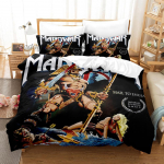 Manowar Voodipesukomplekt &Uuml;he Twin T&auml;is Queen King Suuruses Voodikomplekt T&auml;iskasvanu Laste Magamistoa Tekikoti Komplektid 3D Tr&uuml;kk Hip Hop EU Single(135*200cm)3pcs