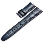 20mm kellarihm IWC Portofino Mark jaoks Asendusnahast rihm Kell Must Kohv Sinine Kellarihm Meeste K&auml;ev&otilde;ru Hombre Correa 22mm&NO buckle sinine