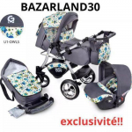 BAZARLAND30. Tipptasemel 3-&uuml;hes k&auml;ru Urbano koos turvatooliga! Kakkud