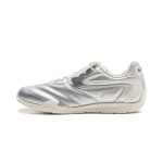 Li Ning Slip Resistant, Abrasion Resistant, Lightweight Low top Casual Shoes Women's Silver AGLV136-5 35