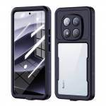 Shellbox-v&auml;liujumise sukeldumise t&auml;iskaitse IP68 veekindel telefoni&uuml;mbris kukkumiskindel Redmi Note14pro Note14 Note13 jaoks Redmi Note 12 must