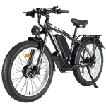 Elektriratas T&auml;iskasvanutele Philodo H8 26 3000W Mootor 48V 26AH Maastikuratas Ebike 21 K&auml;iku Tippkiirus 55Km/h Maksimaalne Koormus 150Kg Sinine valge