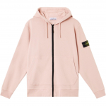 Stone Island SS25 Kevad S&uuml;gis Klassikaline Logo T&otilde;mblukuga Kapuutsiga Pikkade Varrukate Jakk Unisex Jakk Roosa K1S15-6100042-S0051-V0082 XL