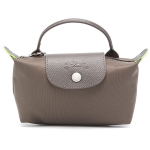 Longchamp Le Pliage T&otilde;mblukuga Kotid H&otilde;bedaste Metallist Aksessuaaridega Naiste T&otilde;mblukuga Kotid Pruun 34175919813 Basic Set (Bag)