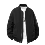 L-9XL suur paks meeste jope &otilde;ues seisva kraega lahtise veekindla m&auml;gironimisjakiga 7XL black