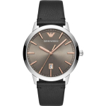 Emporio Armani Ruggero Hall Nahast Meeste Kvartsikell AR11277 hall