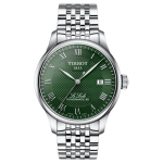 TISSOT Automaatne Mehaaniline Liikumine Meeste Kellad Kell 39,3 mm Roheline sihver Roostevabast terasest k&auml;ev&otilde;ru T006.407.11.093.00 Green Dial