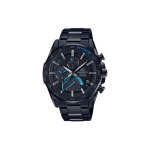Casio Edifice Seeria Nutikas Bluetooth-kell P&auml;ikesek&auml;iguline Kvartsmehhanism Roostevabast Terasest Rihm Meeste kellad Must EQB-1000XDC-1A Black Dial