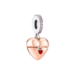 Pandora S&uuml;damest Kaelakee Ripats Naiste ripats Roosa Kuld 380795C01 Rose Gold,F