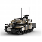 DIY Leopard 2 tanki ehitusklotsid WW2 s&otilde;jaline mudel Hariduslik m&auml;nguasi lastele t&auml;iskasvanutele Kingitus Kokkupandavad roomikkomplektid