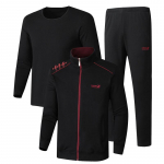 Meeste 3-osaline puuvillane spordir&otilde;ivaste &uuml;likond Fitness Mugav spordidress Sport jooksukomplektid L -5xl L