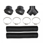 75mm Auto Soojendi Y-haru &Uuml;hendustoru Kanal Sooja &Otilde;hu V&auml;ljalaskeava Webasto Eberspacher Propex Parkimisdiiselk&uuml;ttekeha jaoks CHINA