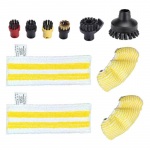 Karcher Easyfix SC2 SC3 SC4 SC5 K&auml;sitolmuimeja Mikrokiud Aurupuhastuslapi Harjapea Otsiku Tarvikud