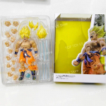 Shf Dragon Ball Z Son Goku Legendaarne Tegevuskuju PVC Liigutatav Komplekt Anime 17cm Super Saiyan Kakarotto Kuju Figuur M&auml;nguasjad Esmaklassiline Kvaliteet