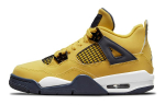 Jordan Laste Air Jordan 4 Retro Lightning 2021 tossud 408452-700 36 gray