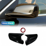BMW 7. seeriale E65 E66 E67 E68 2001-2008 s&uuml;sinikkiust k&uuml;ljepeegli katted kaitsekilega 2-osaline komplekt