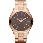 Michael Kors MK3181 Slim Runway Naiste k&auml;ekell 42mm Heleroosa