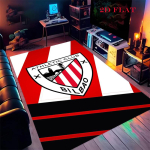 Athletic Clubi logo vaip elutuppa, magamistuppa, koju, diivani kaunistuseks, laste m&auml;ngimiseks libisemiskindel p&otilde;randamatt 80x120cm( 31x47in)