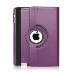 iPad Air 13 11-tollise M2 Pro 13 11-tollise M4 2026 Mini 7 6 jaoks Nutikas Nahast Kaanus 360&deg; P&ouml;&ouml;rde ja Uneta-&Auml;rkamise Funktsiooniga For iPad Pro 13 M4 lilla