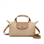 Ehtsa Nahaga Messenger Kotid Naistele 2026 Trendikad K&auml;ekotid Daamide Br&auml;nditud &Otilde;la Crossbody 100% Lehma Nahk Luksuslik Vabaaja Sac 28cm 6cm 11cm khaki