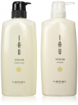 Lebel iau SERUM Puhastav &scaron;ampoon 600 ml Kreemjas palsam 600 ml Komplekt & valge