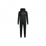 Emporio Armani EA7 SS24 Br&auml;ndilogo Tikitud T&otilde;mblukuga Kapuutsiga Vabaaja Spordikomplekt Meeste komplektid Must 3DPV52-PJ05Z-1200 M
