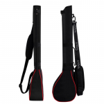 Kaasaskantav kerge golfiklubide kandekott kolme klubiga Mini nailonist golfiklubide reisikott Black Bag Red Edge