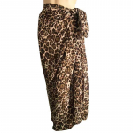 Naiste pikk l&auml;bipaistev sarong rannakate kleit sall One Size leopard