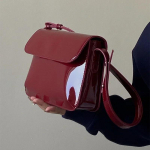 Retro l&auml;ikivast nahast &otilde;lakotid naistele Luksuslik disaineri crossbody kott V&auml;ike ruudukujuline kott Moodne daami k&auml;ekott koti alla