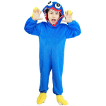 Kaisuta stiilselt nende laste Poppy Playtime Huggy Wuggy pidžaamade Cosplay kost&uuml;&uuml;m kombinesoonidega! S roosa