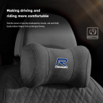 Autotooli seemisnahast m&auml;luvahust kaelapadi peatugi Volvo Xc60 Xc90 V40 V60 S60 V50 V90 S80 C40 XC40 V70 XC70 C30 C70 Rdesign jaoks