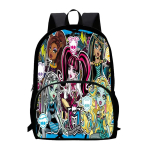 Monster High koolikott esikott koolikott Monster High mahutavusega seljakott black