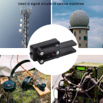 Kahepoolne telegraafiklahv 3,5 mm liidesekaabli, magnetilise aluse, Morse koodi ja kaasaskantava CW-klahviga