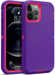 3-&uuml;hes s&otilde;jav&auml;epaneeliga p&otilde;rutuskindel telefoni&uuml;mbris iPhone'ile 16 15 14 13 12 11 Pro Max 14Plus XS XR Otter Case Karbiga V&ouml;&ouml;klamber Kaas for iPhone 12 12Pro&With Clip