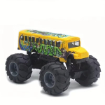 Mudel T&otilde;mmatava Mootoriga M&auml;nguasi Monster Truck Sulamist Suurte Ratastega M&auml;ngus&otilde;iduk Auto Kingitused Poistele T&uuml;drukutele Monster Koolibuss Valatud Metall