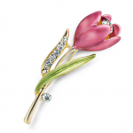 Elegantne tulbilillega pross Rhinestone'ist kristallist riided Aksessuaarid Ehted