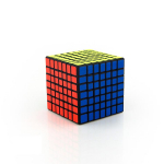 T&auml;iustatud 7x7x7 taseme VI Magic Cube &uuml;lisiledad Rubik lastele m&otilde;eldud Rubix m&auml;nguasjad must