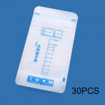 30 tk 250 ml rinnapiima s&auml;ilituskott Ema s&uuml;nnitusj&auml;rgsete tarvikute rinnapiima ohutu toidukott 15 piece valge