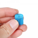 100 tk 15 * 16 mm biopallid akvaariumi akvaariumi tiigifilter bioloogiline filtreerimiskeskkond sinine