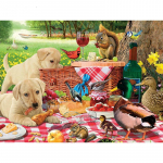 5D Teemantmaal Ristpistes &Otilde;ues piknik Teemanttikandid Rhinestone Decor maalid 20X30CM