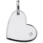 Altesse [L1379] - Pendentif Argent 'Love' h&otilde;be