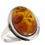 H&otilde;bes&otilde;rmus  Inspiration  merevaigukollane (roodiumiga kaetud) 58 h&otilde;be